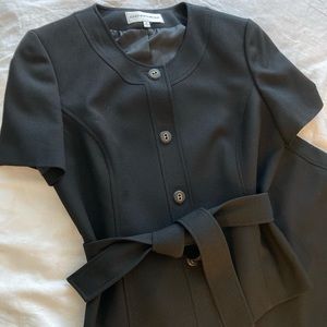 Black skirt suit